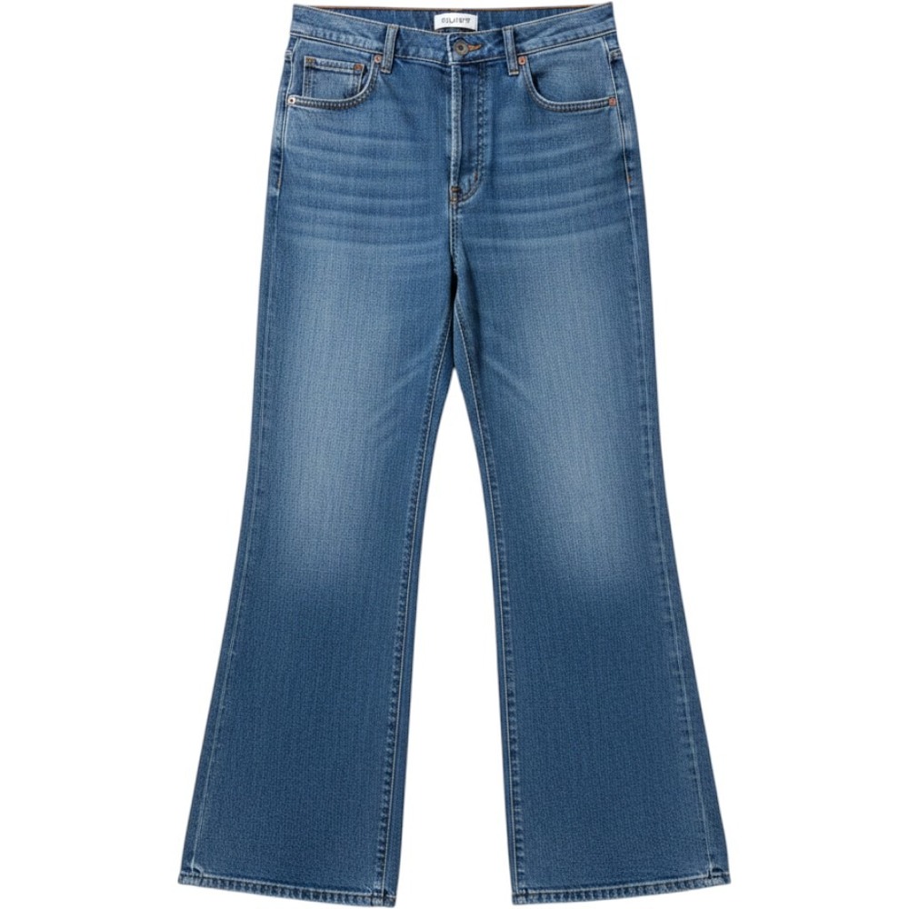 DU/ER Performance Denim Jeans 30x33 Blue Wide Leg Button Fly Gorpcore
